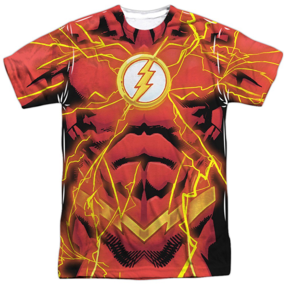 Flash 52 Lightning Bolt Men's Costume T-Shirt