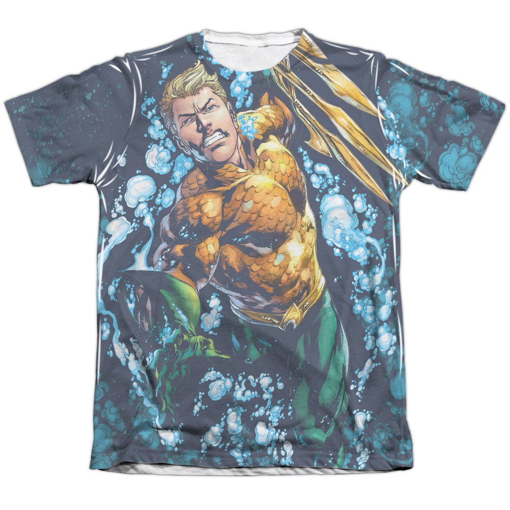 Aquaman Trident Sublimation T-Shirt