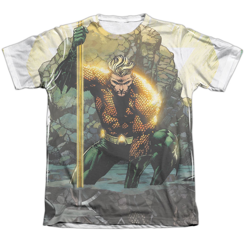 Aquaman Good Vs. Evil Sublimation T-Shirt