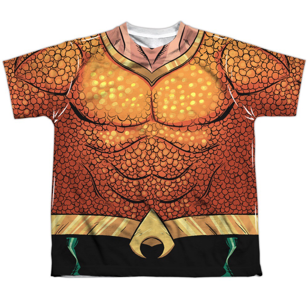 Aquaman Classic Justice League Youth Costume Tee