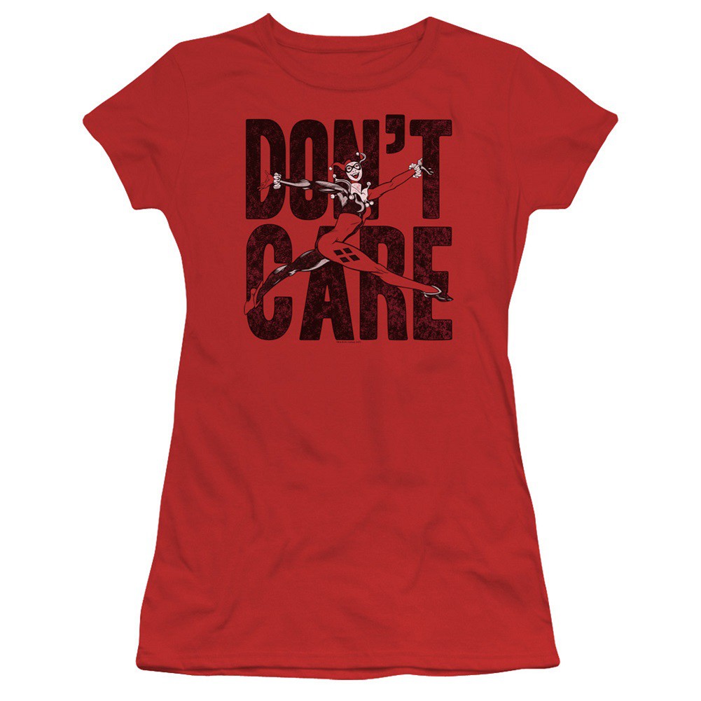 Harley Quinn Don't Care Women's Tshirt