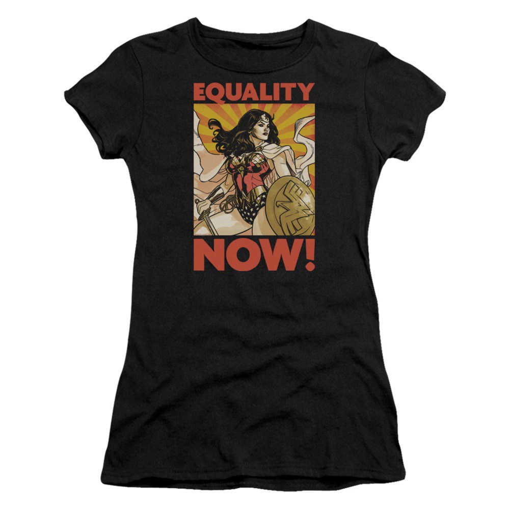 Wonder Woman Equality Now Women's Tshirt