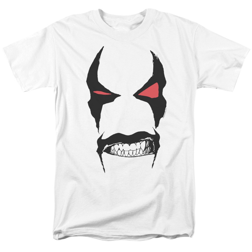 Lobo Face Men's White T-Shirt
