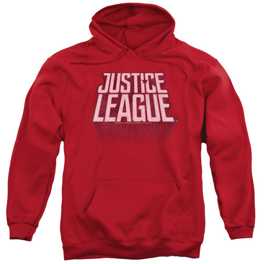 Justice League Logo Red Hoodie
