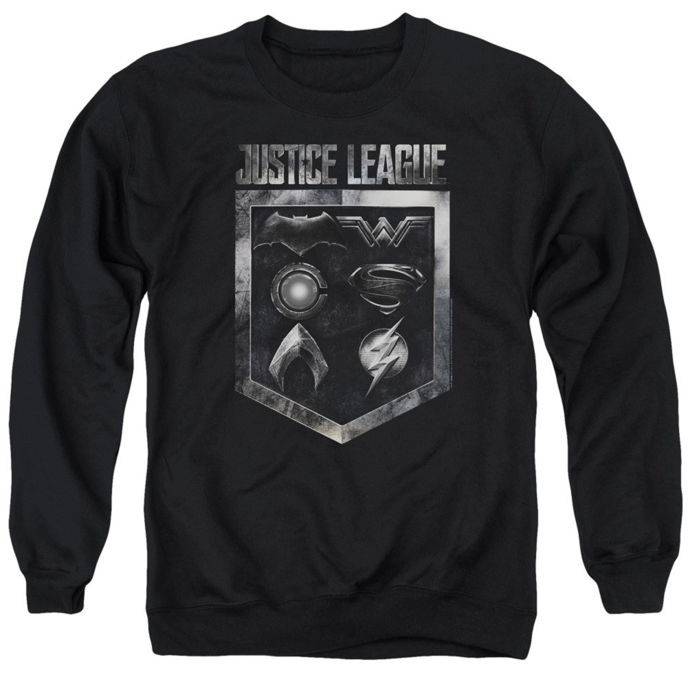 Justice League Logo Emblem Crewneck Sweatshirt