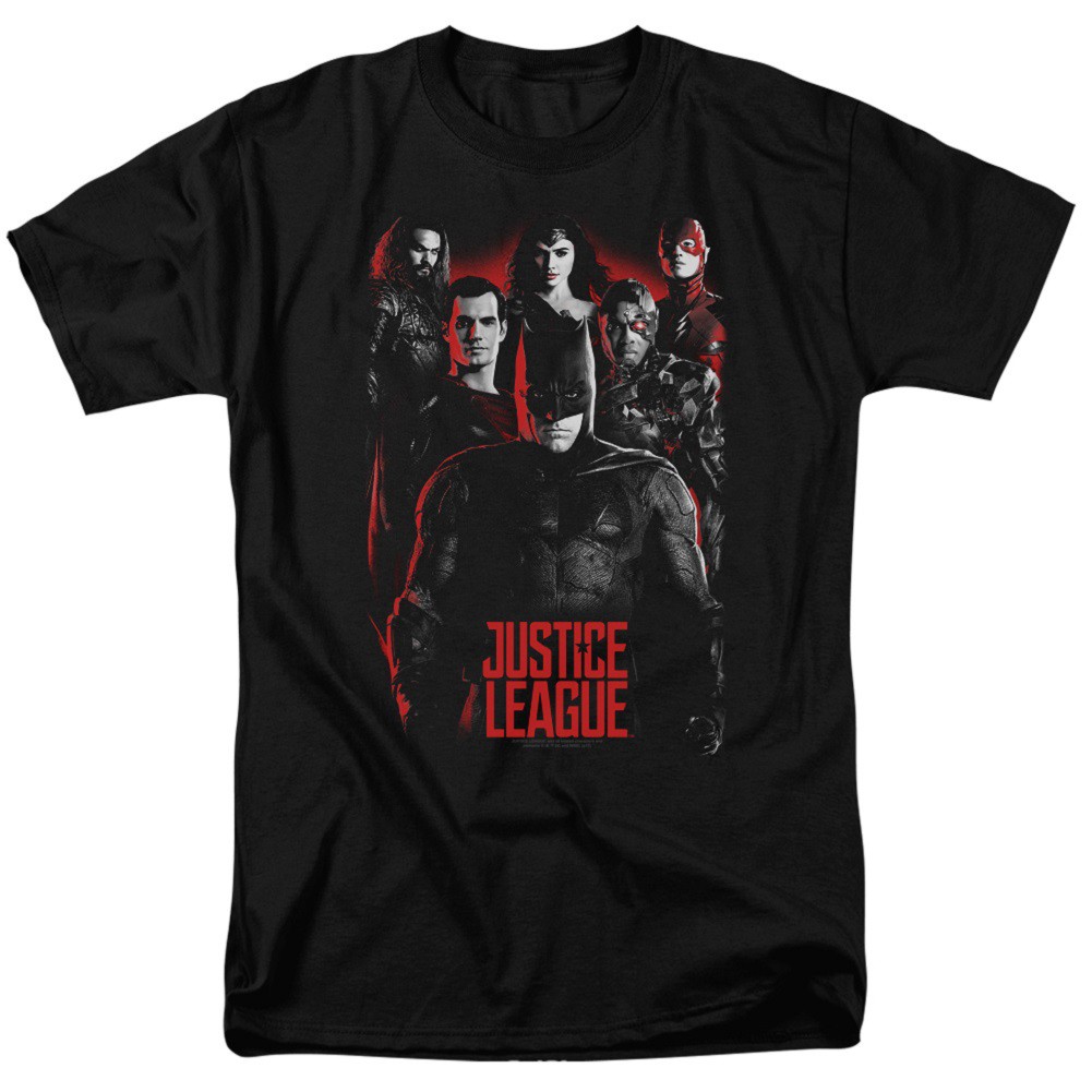 Justice League Movie Poster Tshirt
