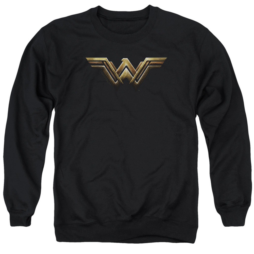 Wonder Woman Logo Justice League Crewneck Sweatshirt
