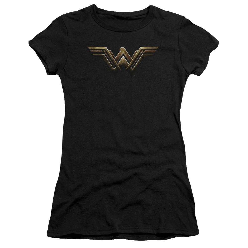 Wonder Woman Justice League Logo Juniors T-Shirt