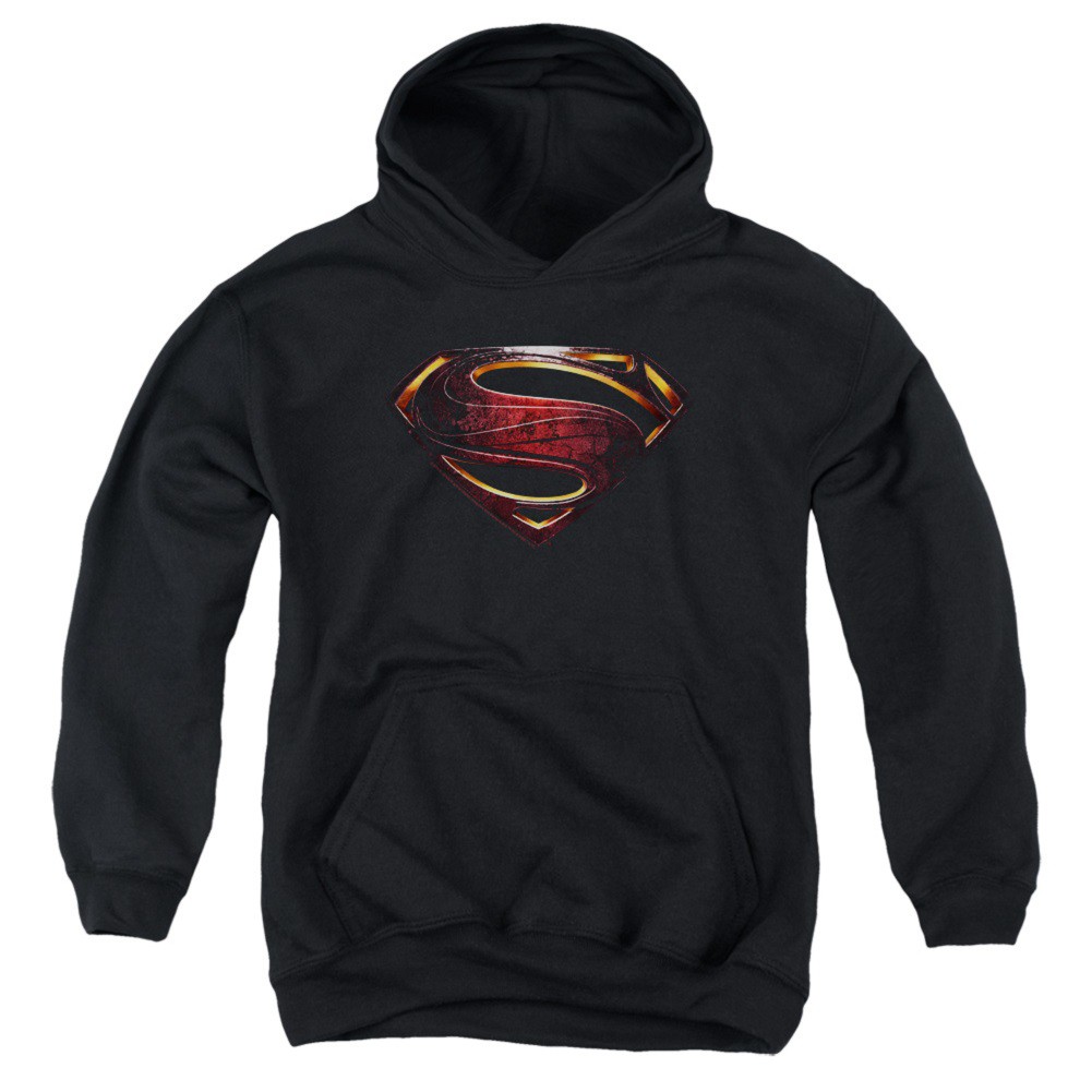 Justice League Superman Logo Youth Hoodie