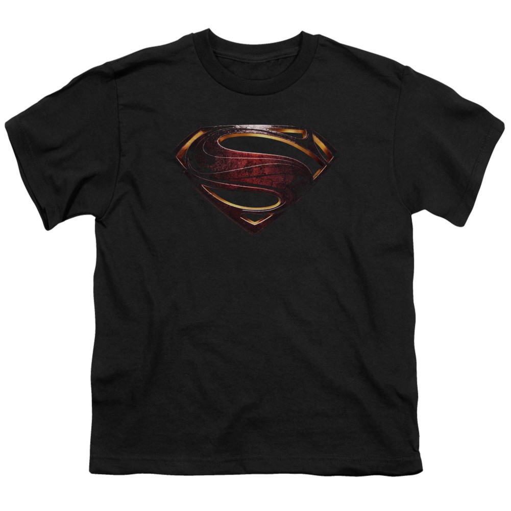 Justice League Superman Logo Youth Tshirt