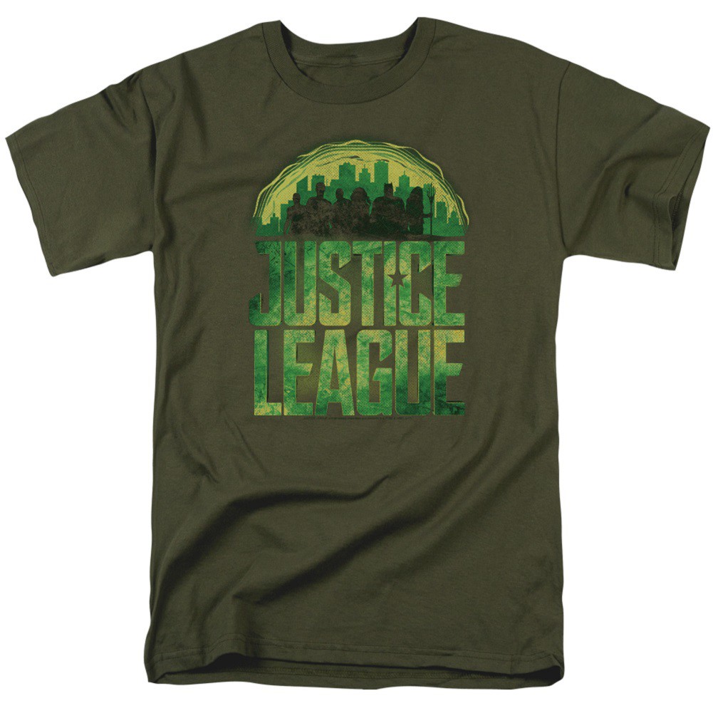 Justice League Kryptonite Logo Tshirt