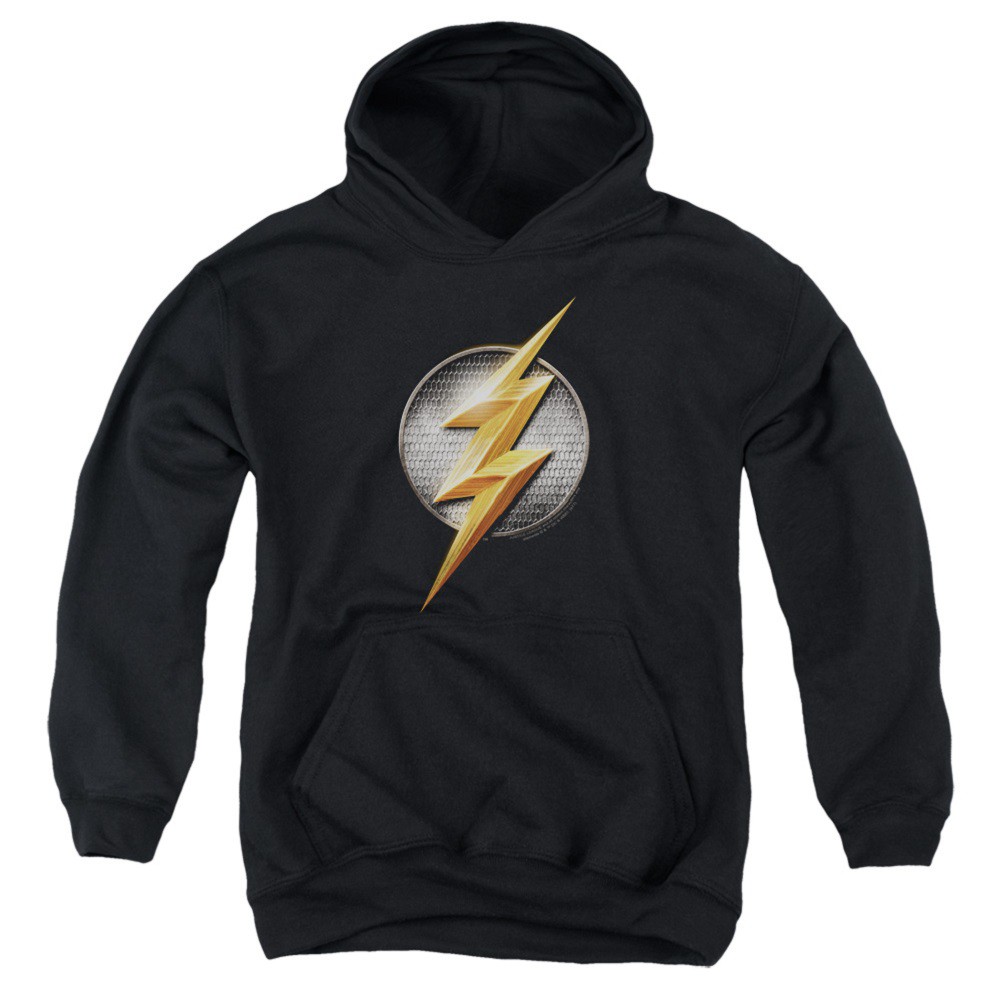 Justice League Flash Logo Youth Hoodie