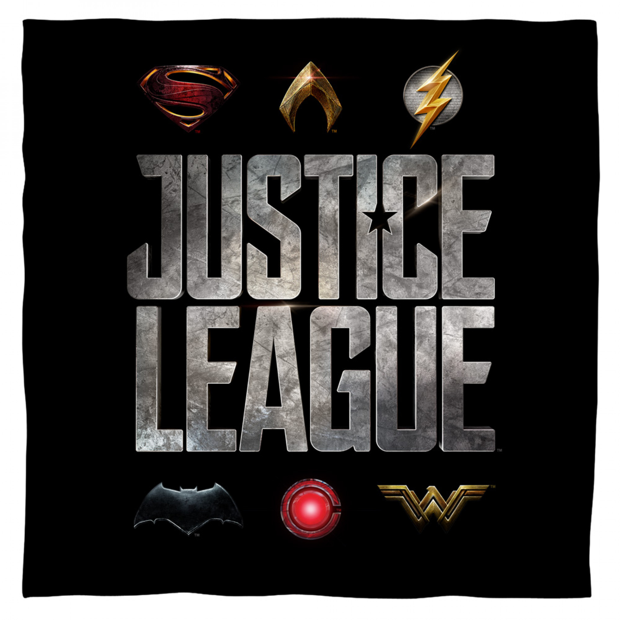 Justice League Movie Logos Bandana
