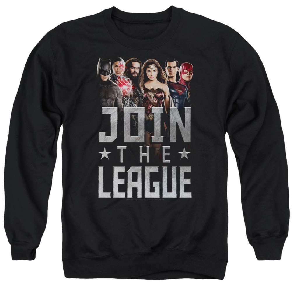 Justice League Join The League Crewneck Sweatshirt