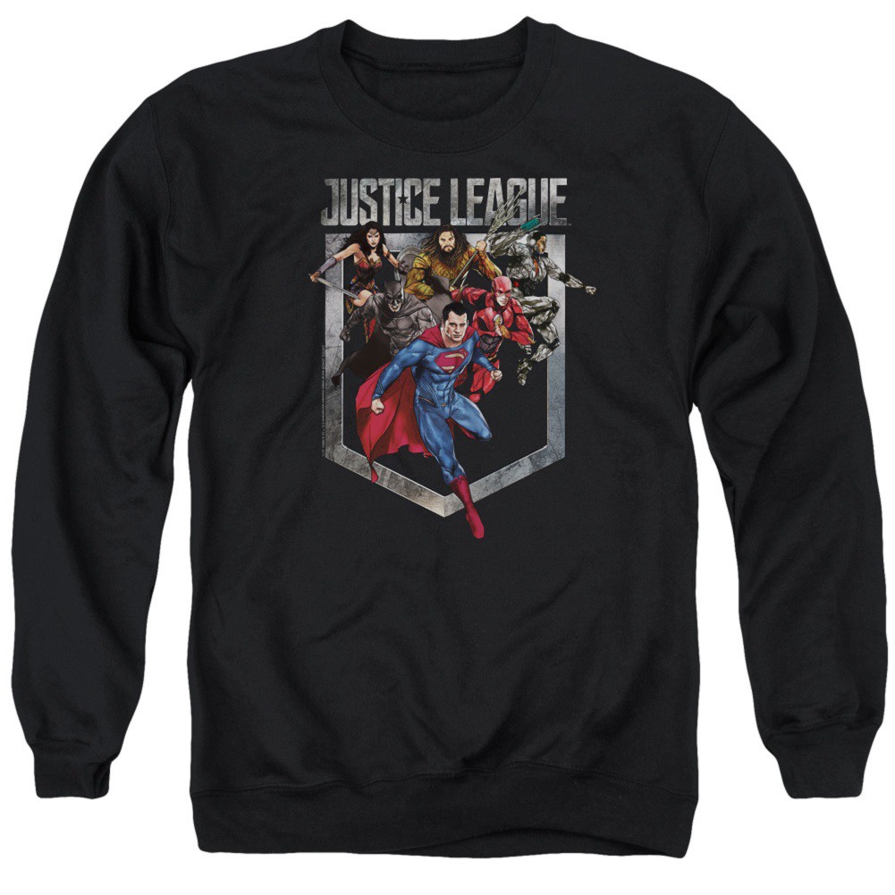 Justice League Heroes Crewneck Sweatshirt