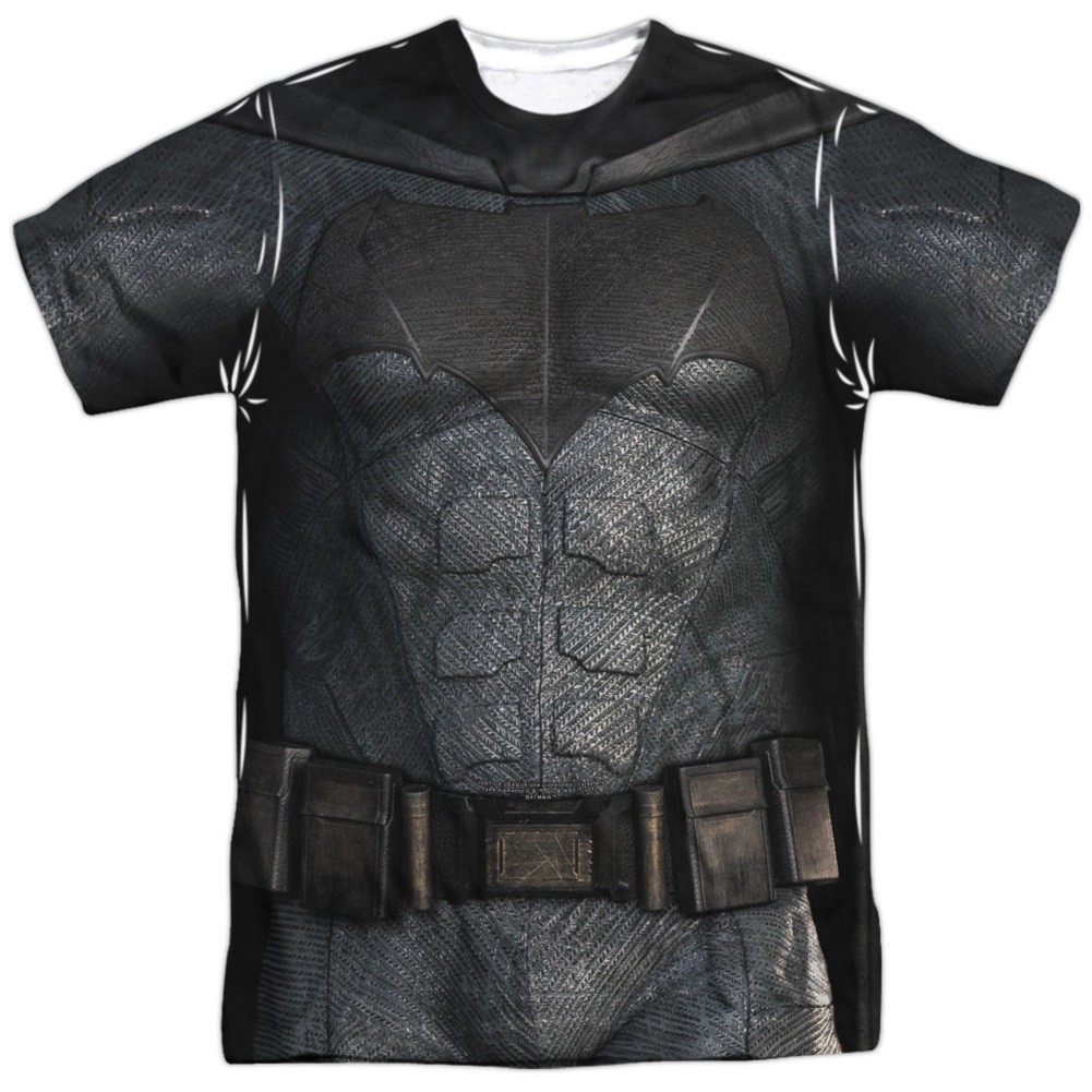 Batman Justice League Front and Back Print Costume Tee