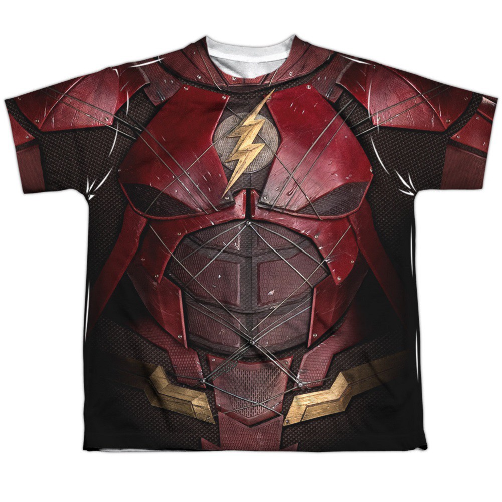 The Flash Justice League Youth Costume Tee