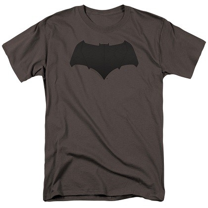 Justice League Batman Logo Grey Tshirt