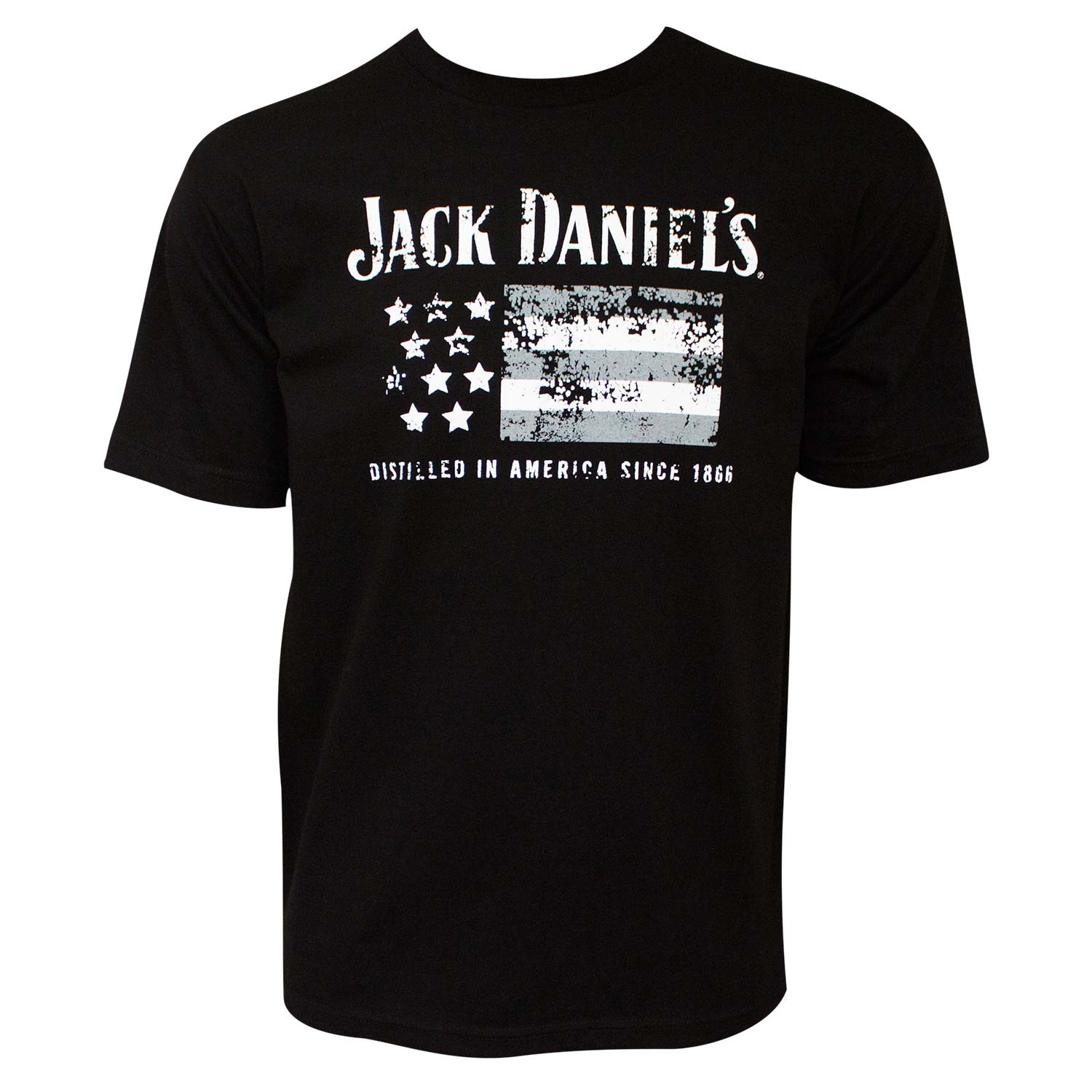 Jack Daniel's Distilled In America 1866 Men's Black T-Shirt