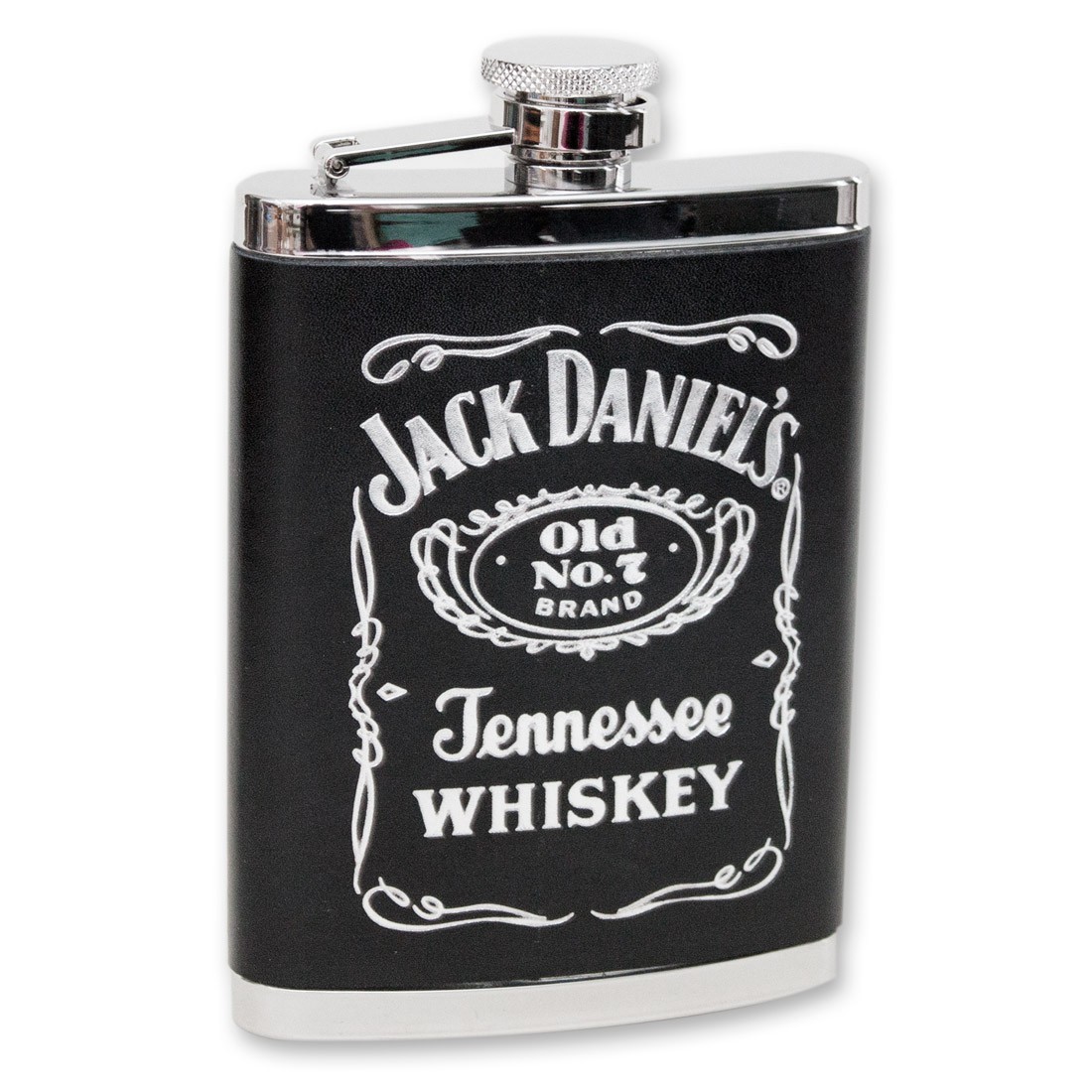 Jack Daniel's Leather 6 Ounce Flask