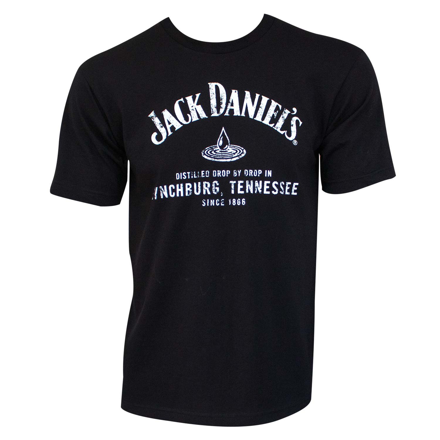 Jack Daniels Drop By Drop Black Tee Shirt