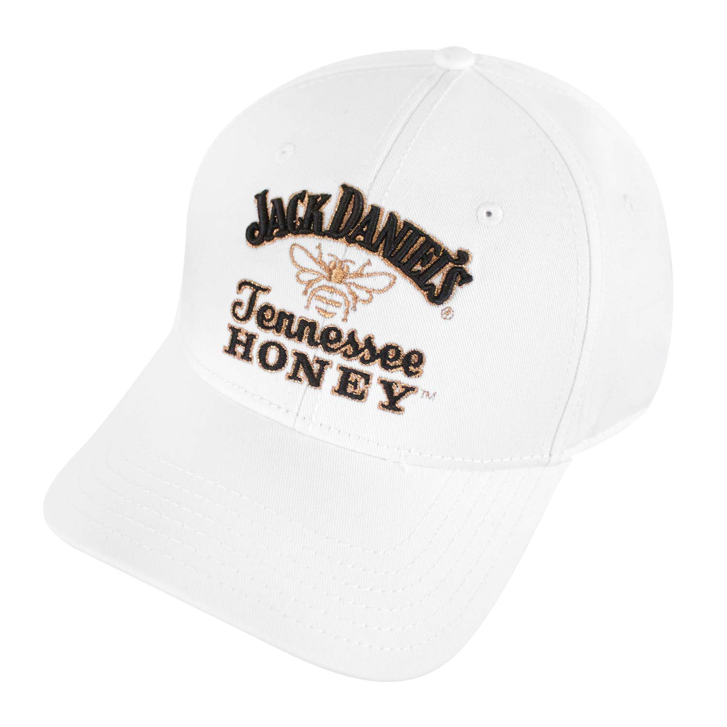Jack Daniels Adjustable White Tennessee Honey Logo Hat