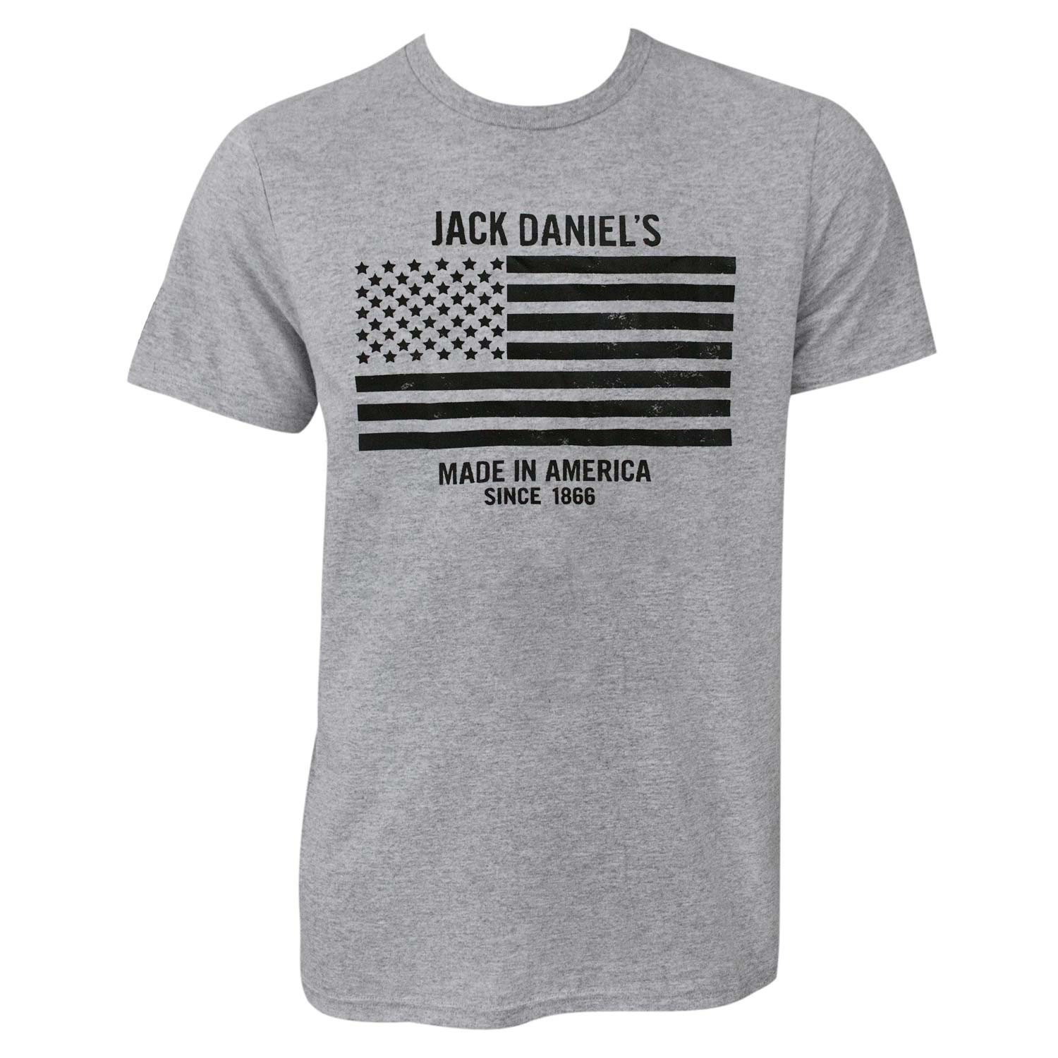Jack Daniels Men's Grey Made In America T-Shirt