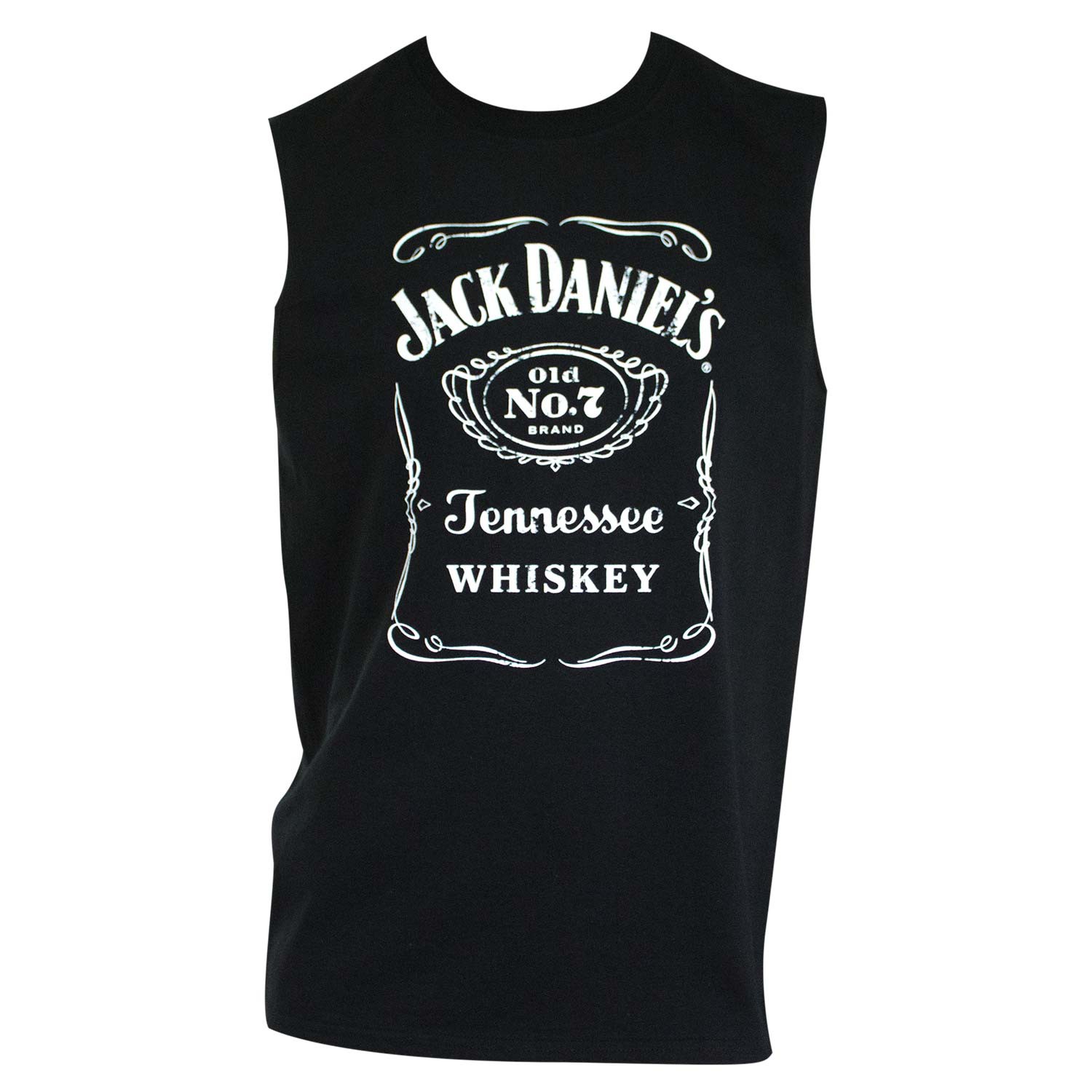 Gøre en indsats godt her Jack Daniels Old No. 7 Men's Black Muscle Tank Top