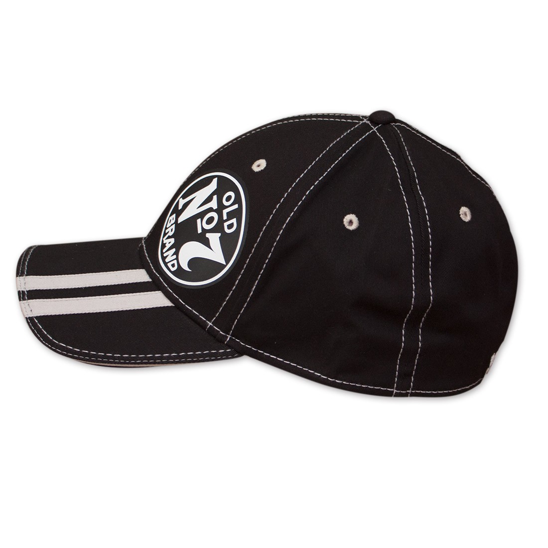 Jack Daniel's Old No. 7 Striped Brim Flex Fit Hat