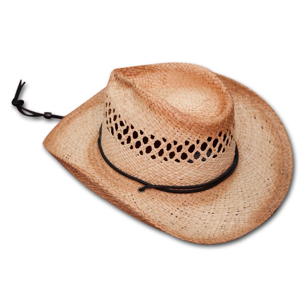 Jack Daniels Straw Cowboy Hat