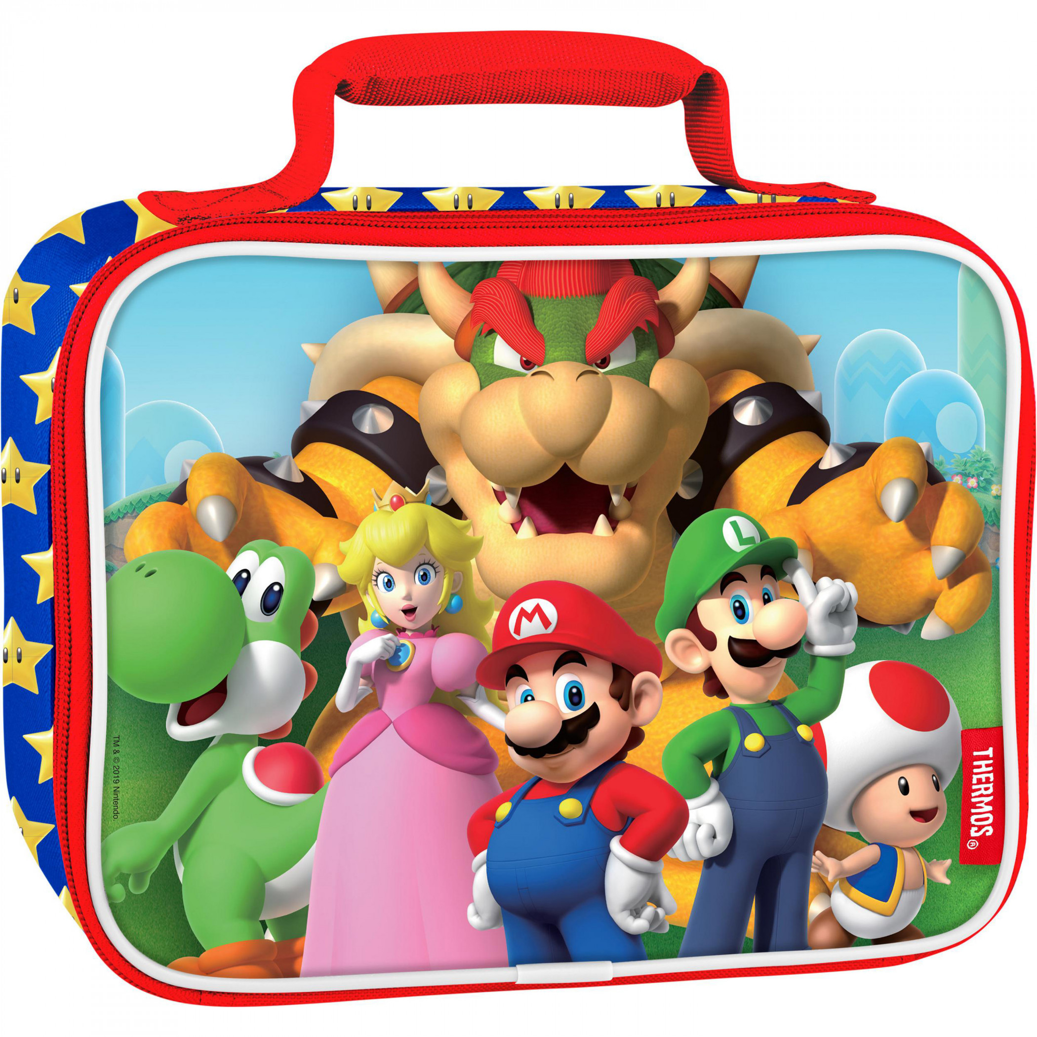 Super Mario Bros. Towering Bowser Thermos Insulated Lunch Box