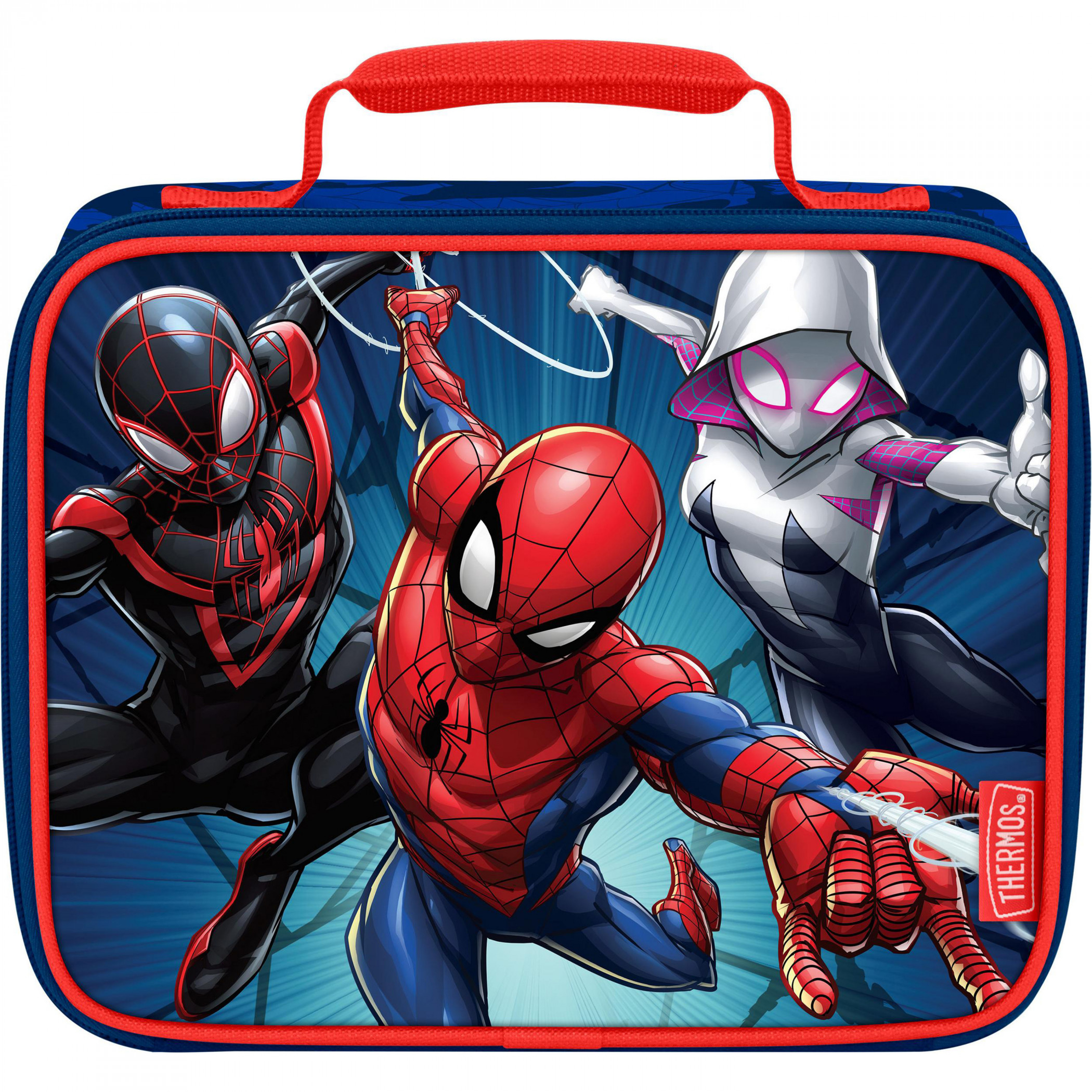 Spider-Man Spider-Verse Heroes Thermos Insulated Lunch Box