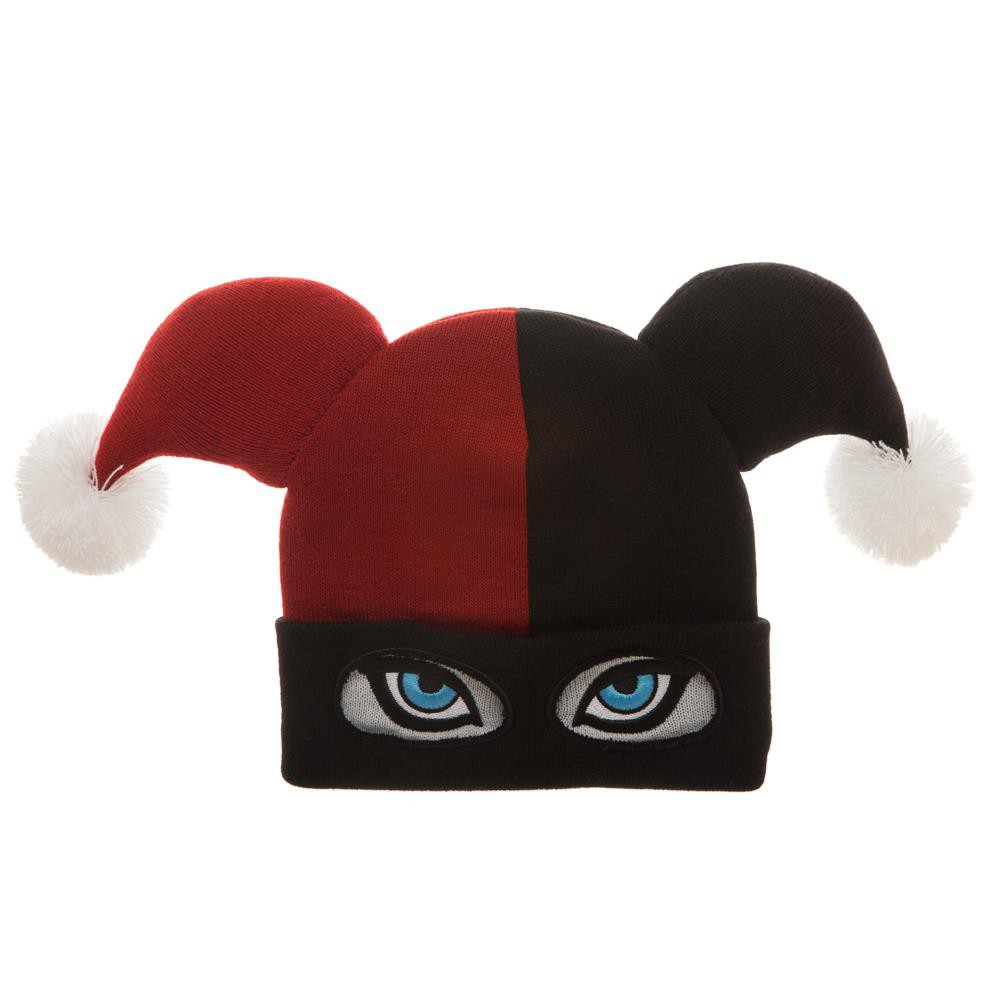 Harley Quinn Mask Winter Costume Hat