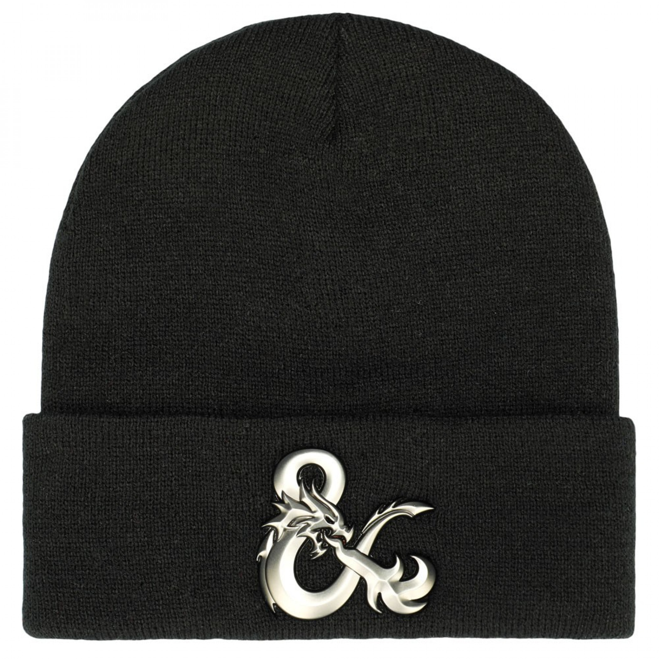 Dungeons and Dragons Chrome Logo Beanie