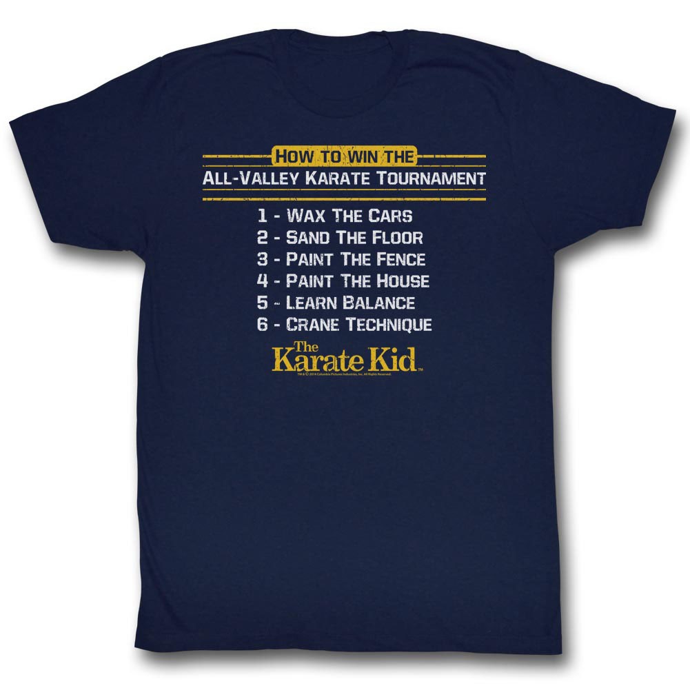 Karate Kid How To T-Shirt