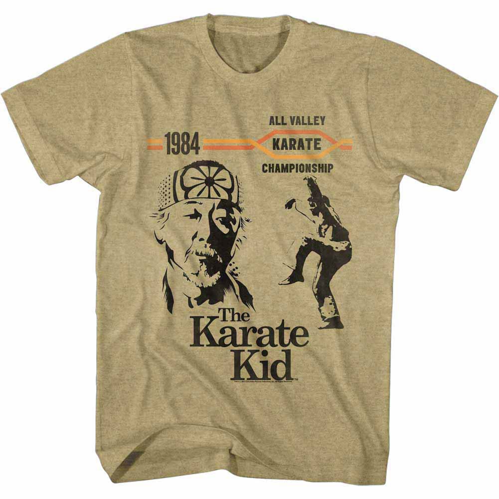 Karate Kid 1984 Champions Beige T-Shirt