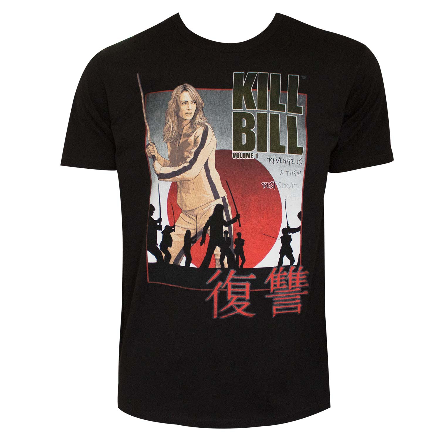 Kill Bill Movie Poster Men's Black T-Shirt