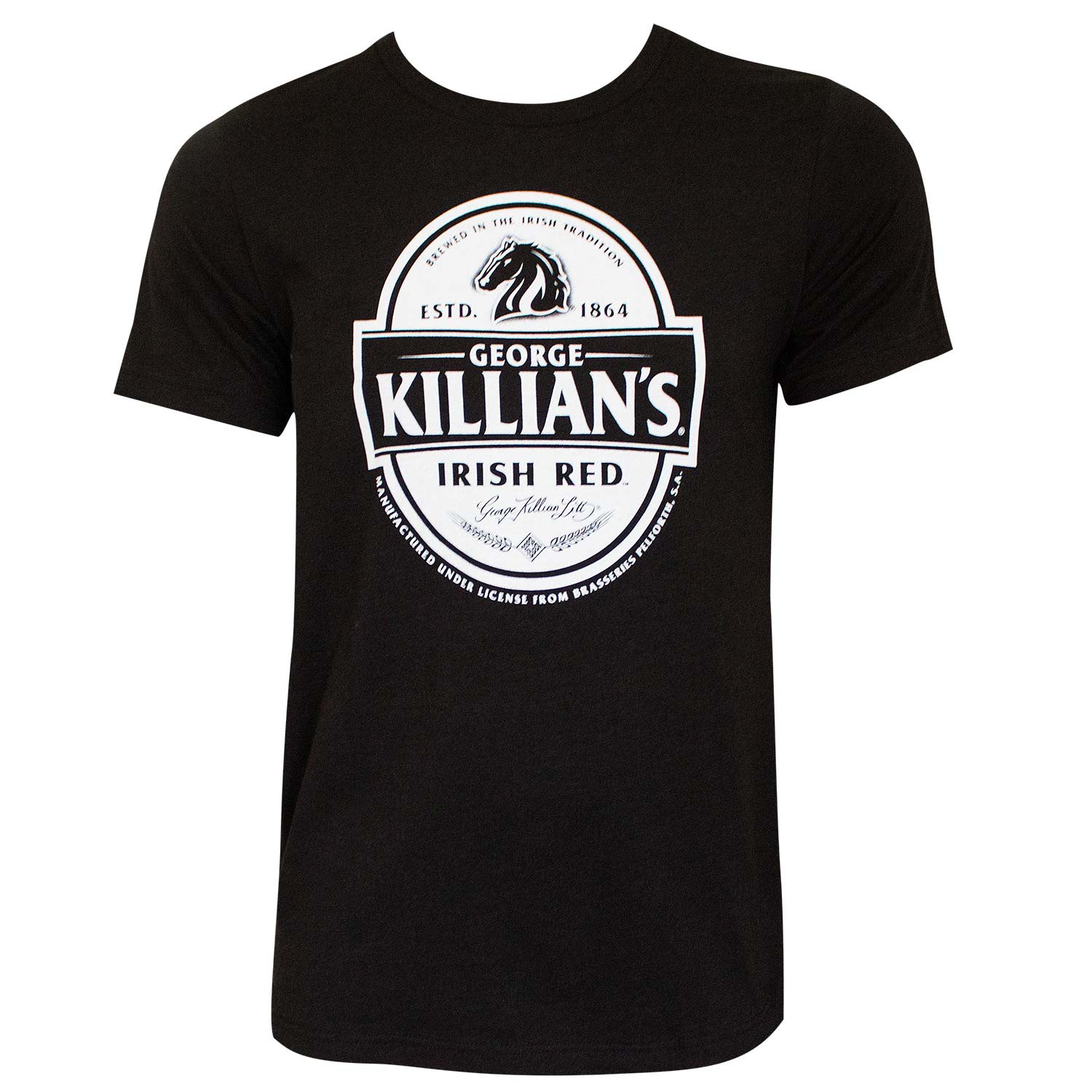 Killian's Logo Black Tee Shirt