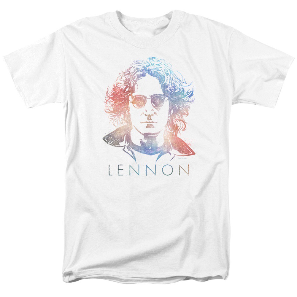Beatles John Lennon Rainbow Tshirt