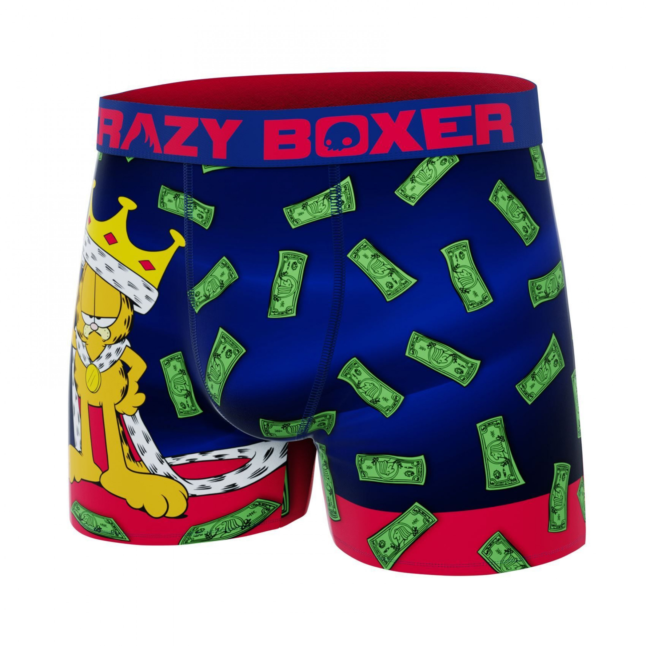 Crazy Boxer Garfield King Men's Boxer Briefs