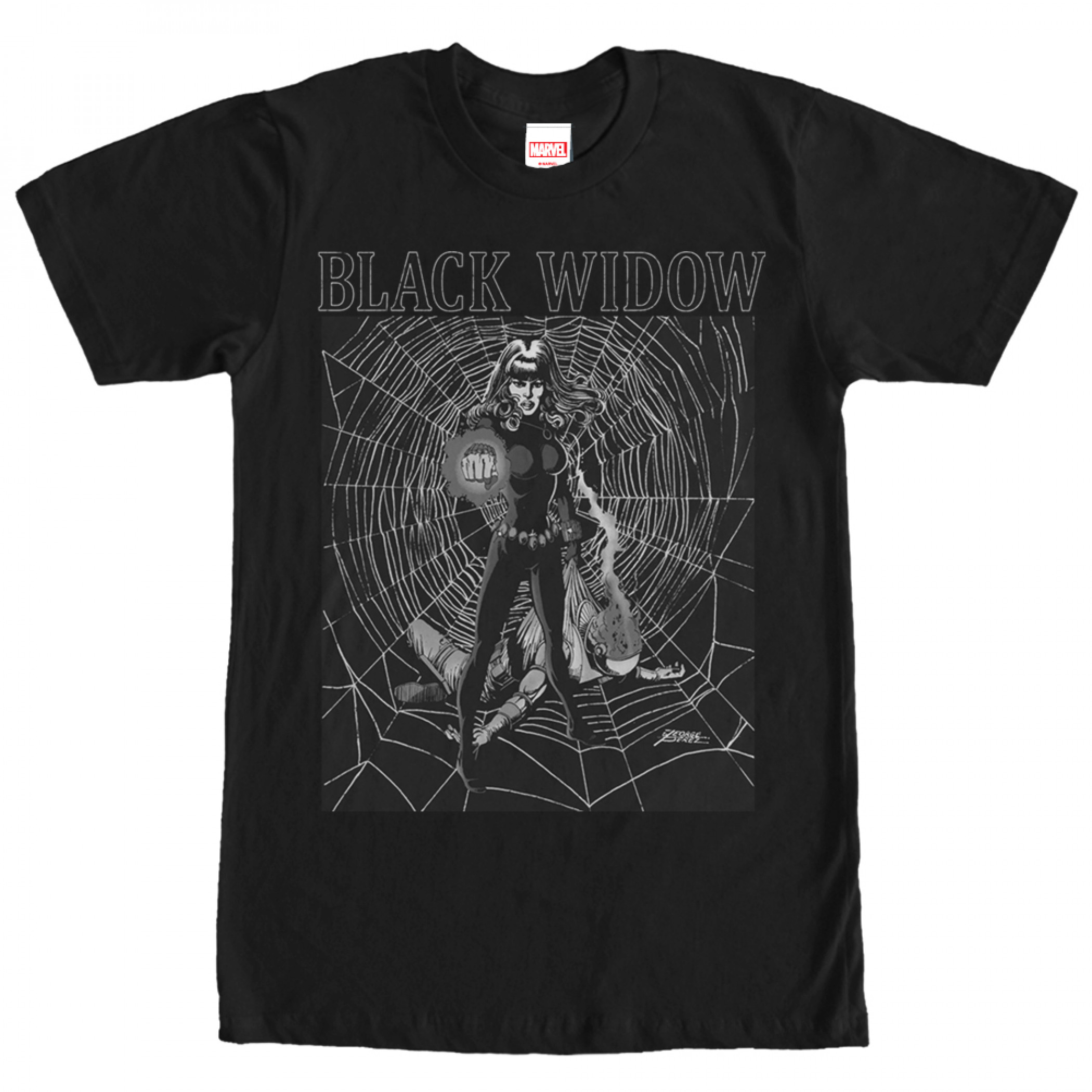 Black Widow Web T-Shirt