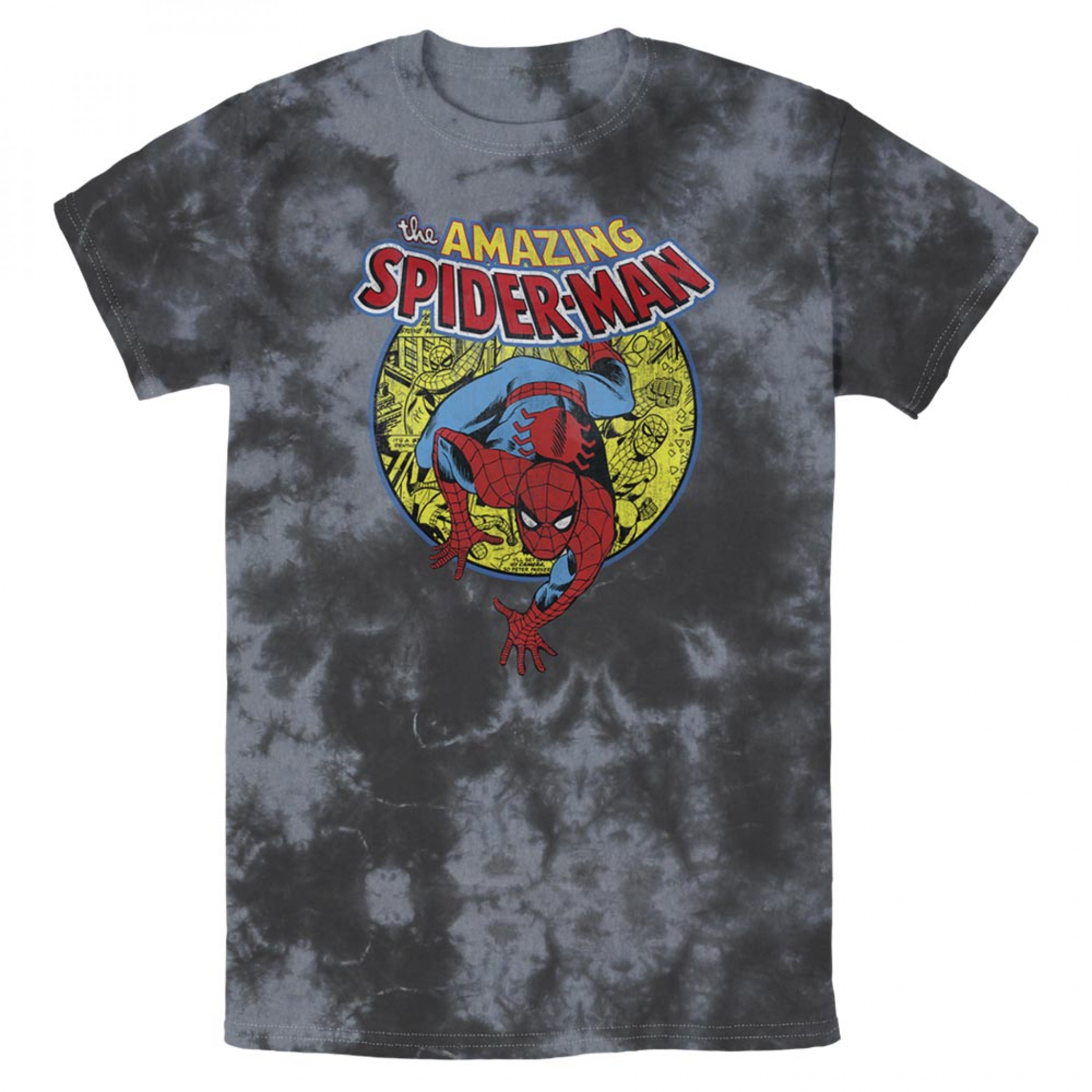 The Amazing Spider-Man Crawl Bombard Wash T-Shirt