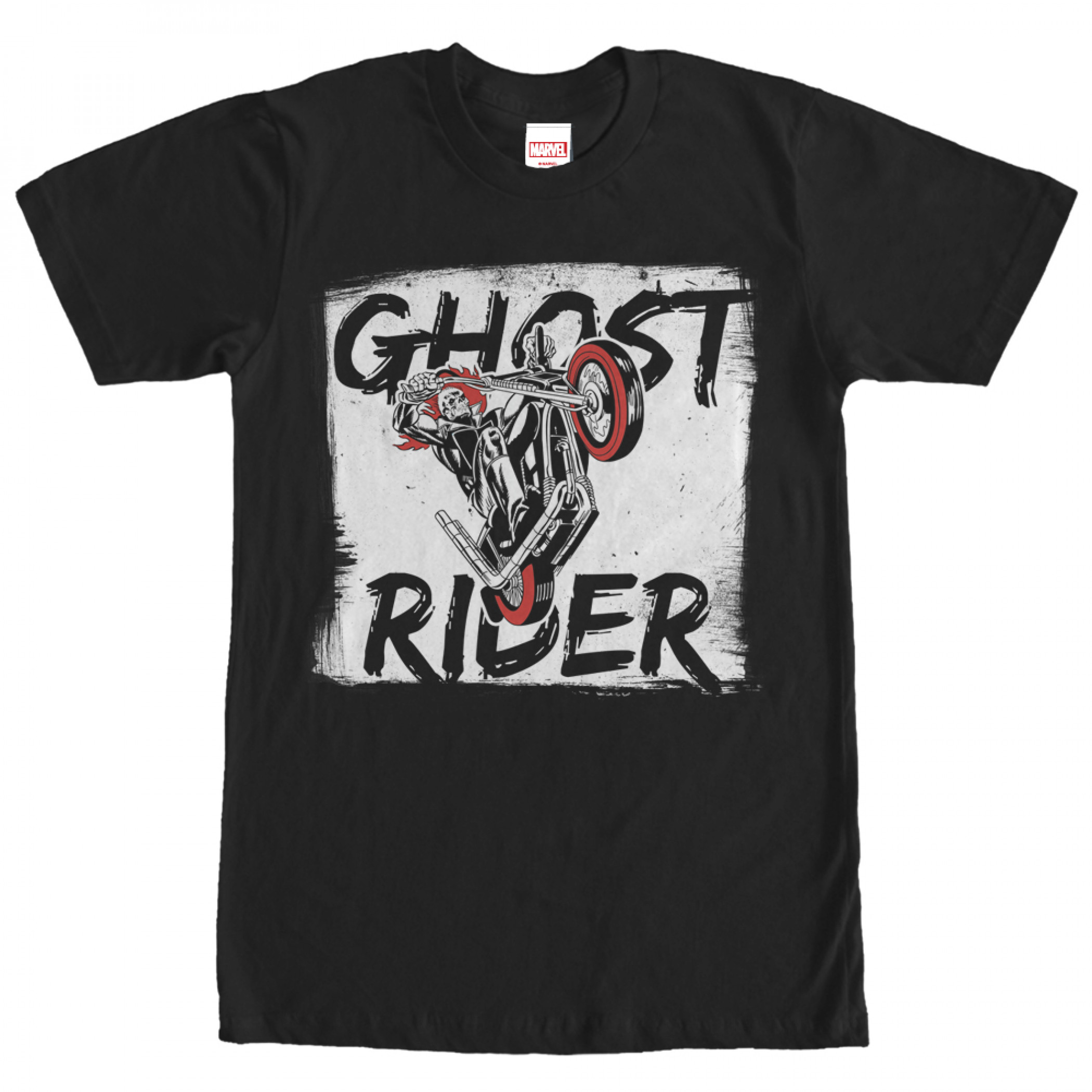 Ghost Rider Paint Print T-Shirt