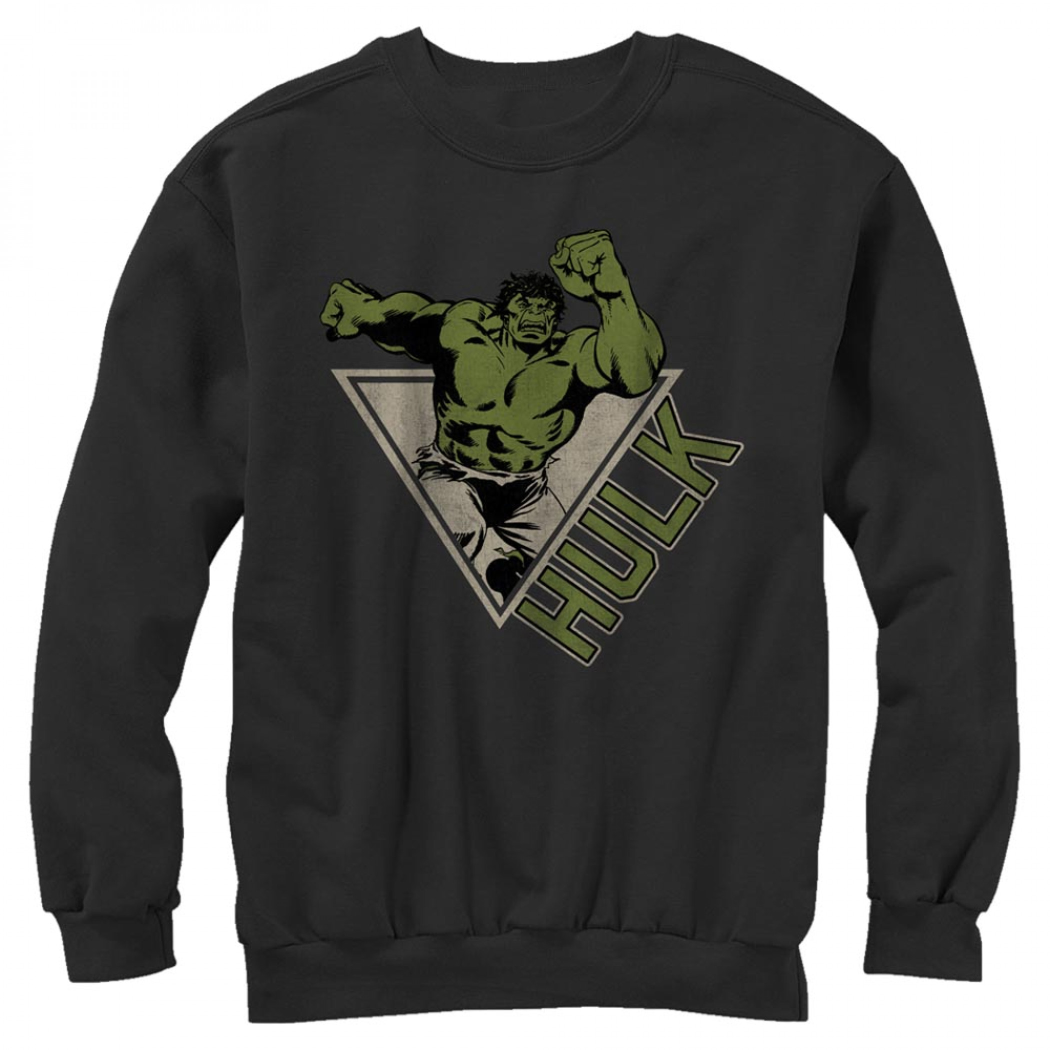 Hulk Retro Design Crewneck Sweatshirt