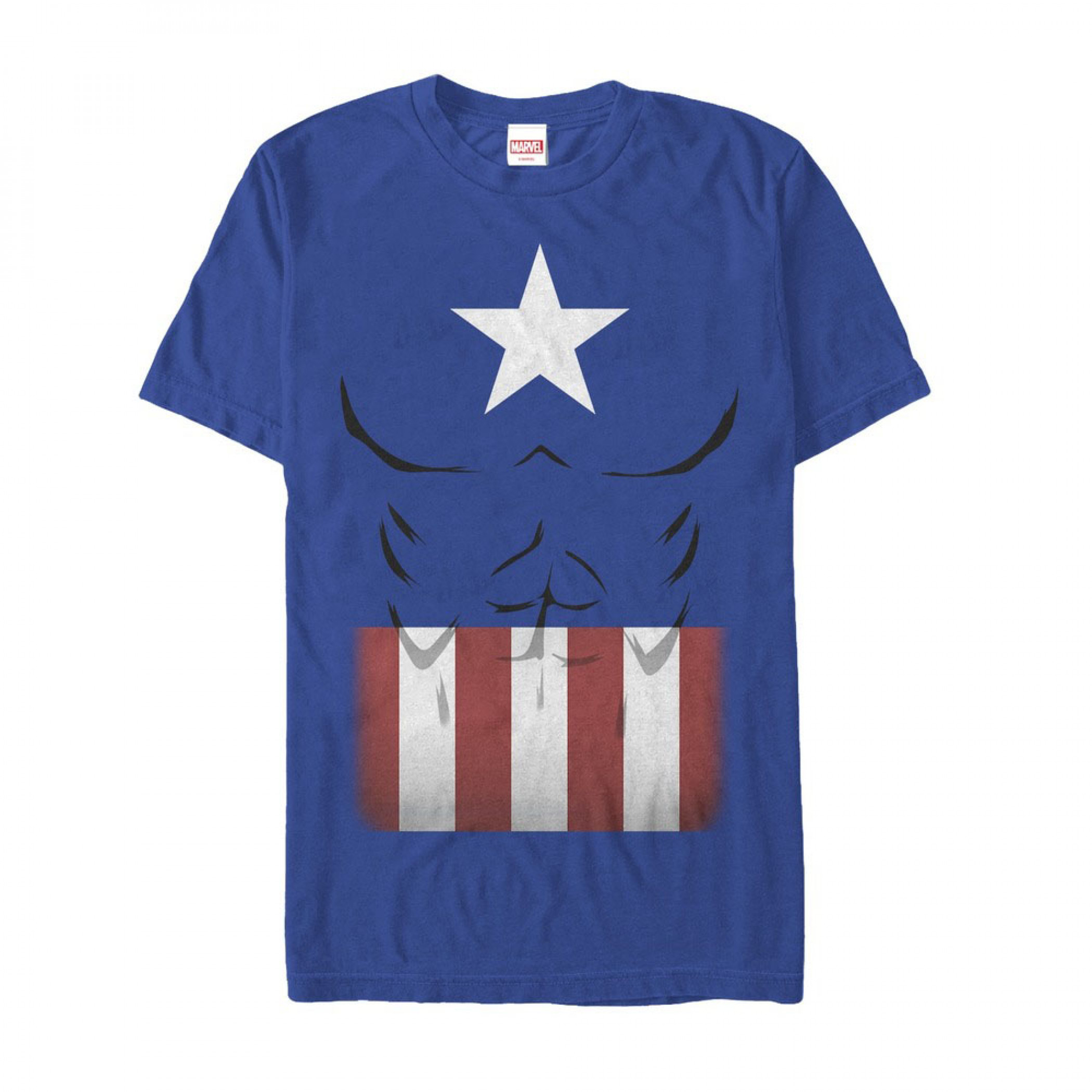 Captain America Costume T-Shirt