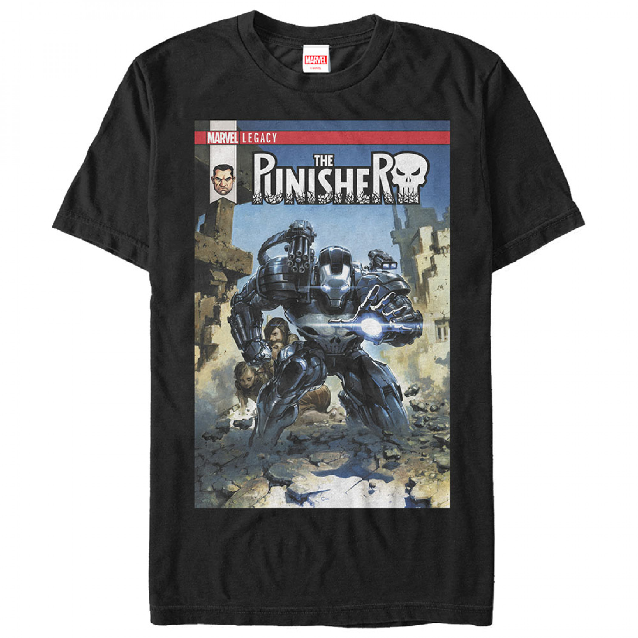 Punisher War Machine Volume 1 Comic Cover T-Shirt