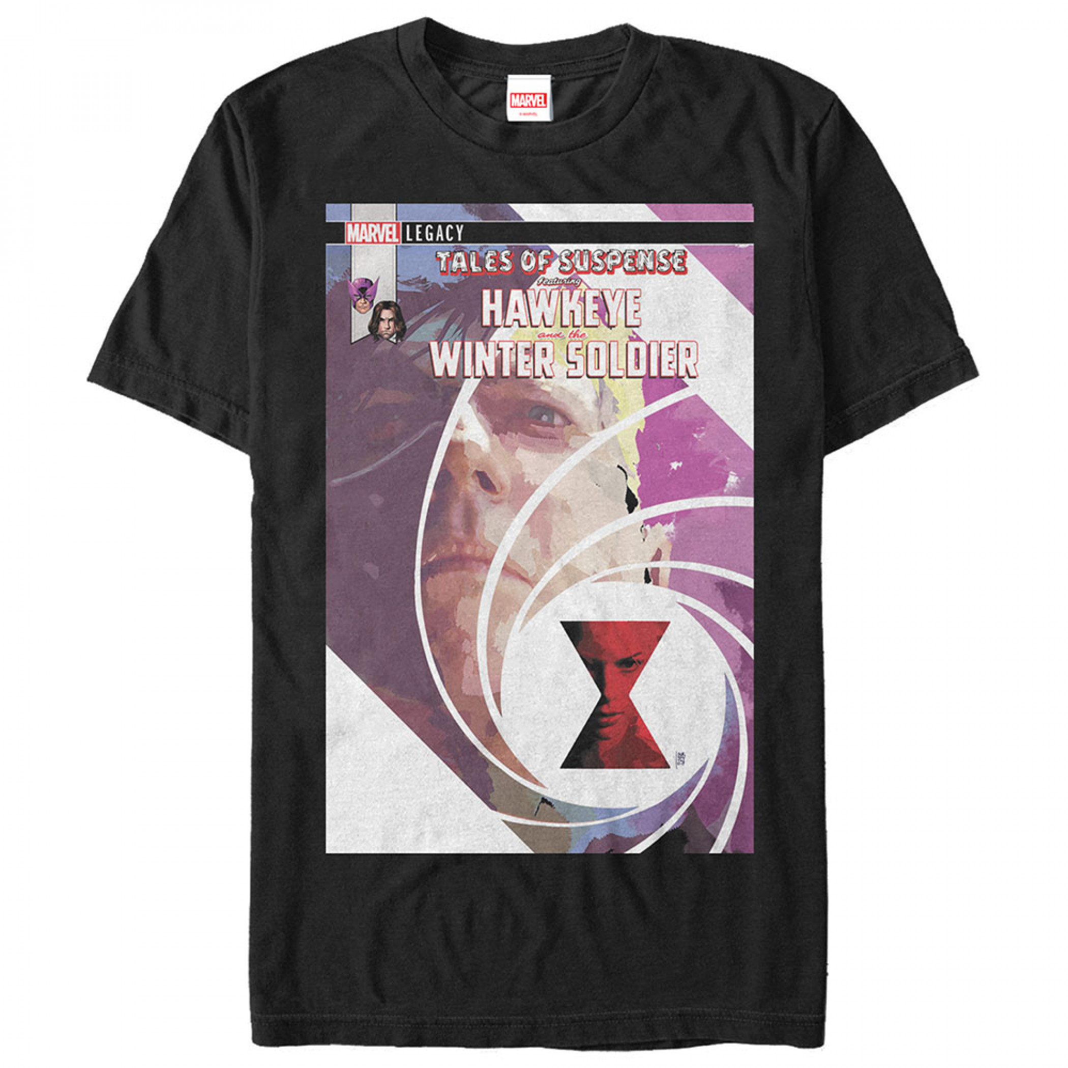Tales of Suspense: Hawkeye and the Winter Soldier Comic Cover T-Shirt