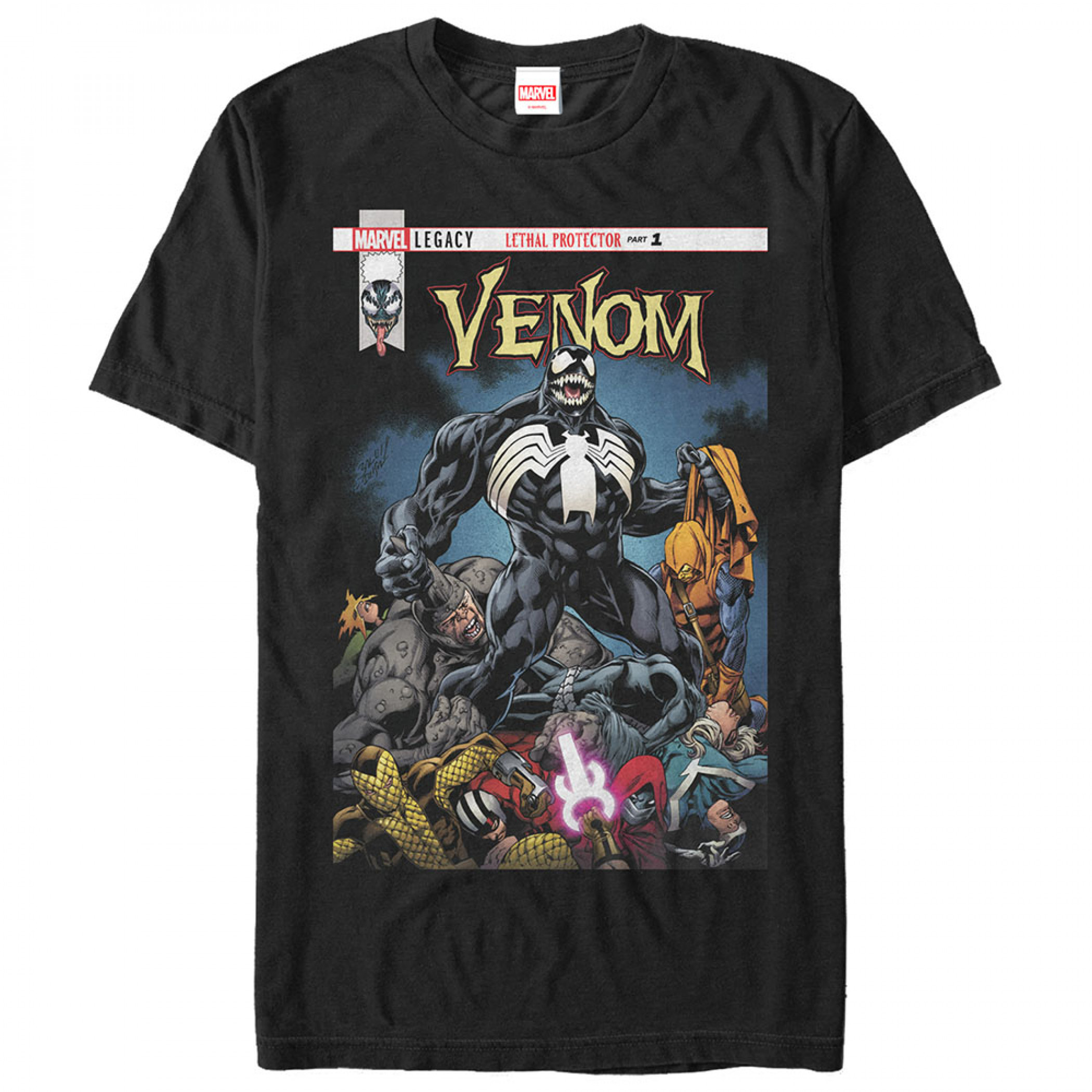 Venom Lethal Protector Pile Men's T-Shirt