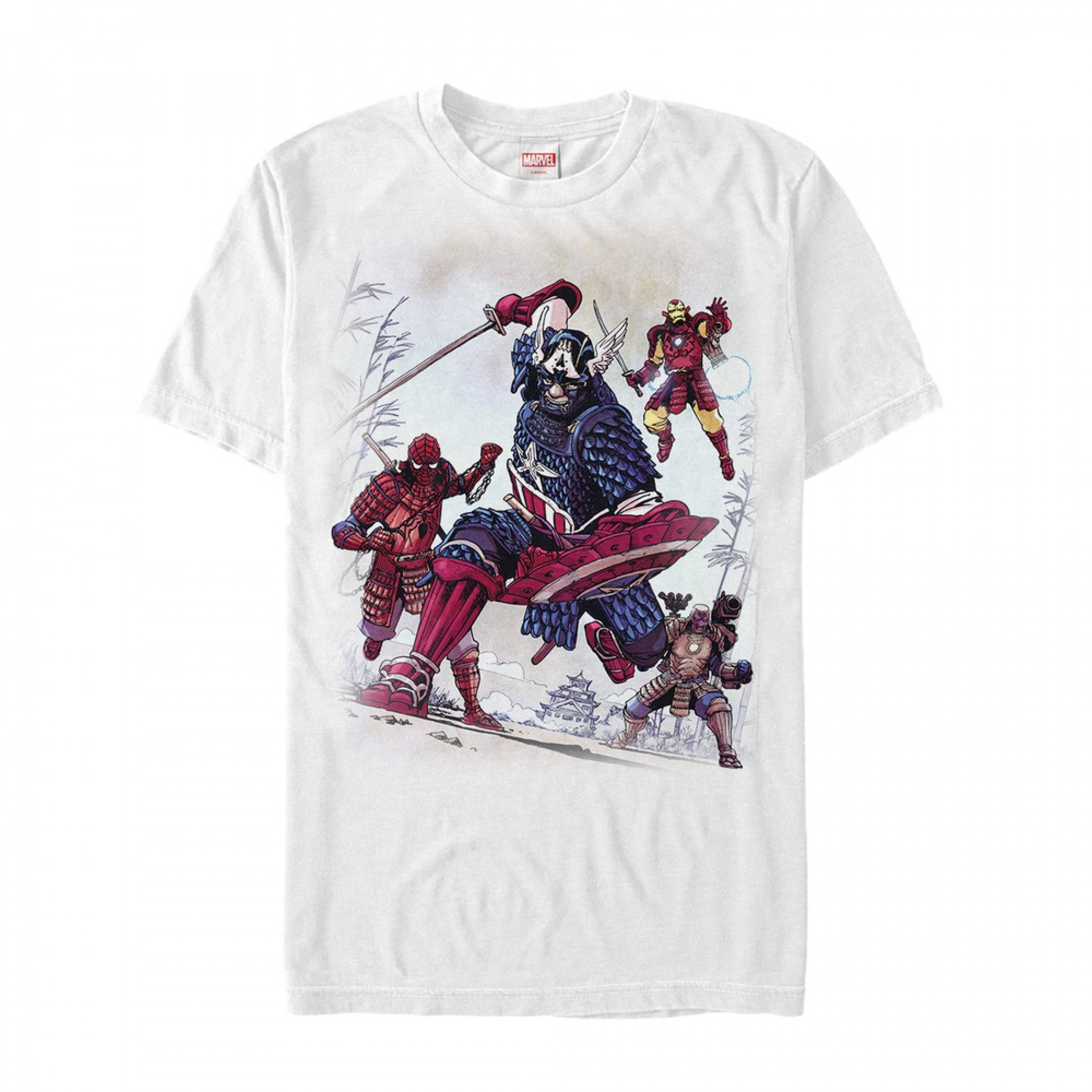 Marvel Samurai Warrior Avengers Men's T-Shirt