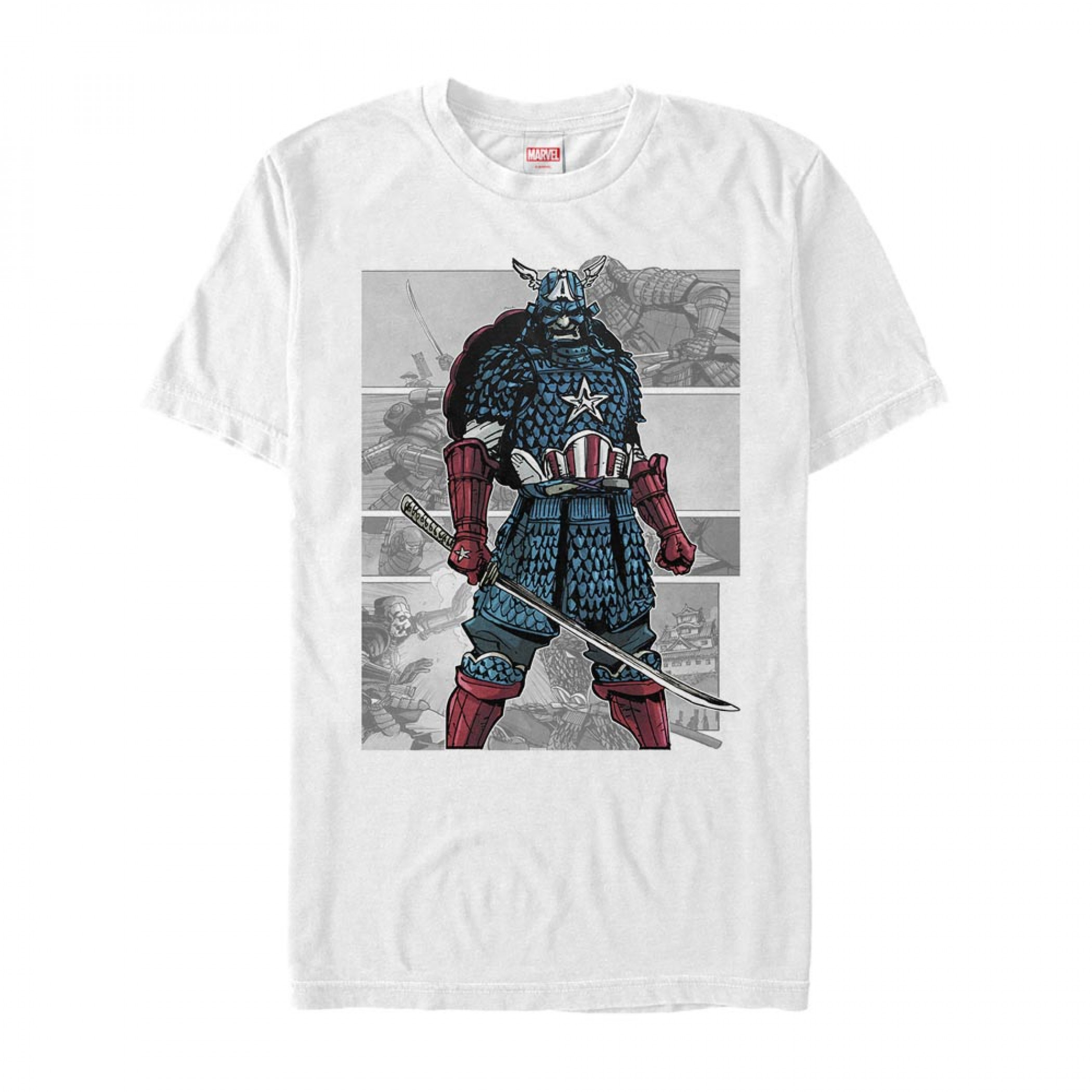 Captain America Samurai T-Shirt